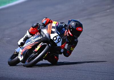 Dunlop CIV 2025, Misano. Marcos Ruda assurdo in Moto3: cade da leader, riparte e vince