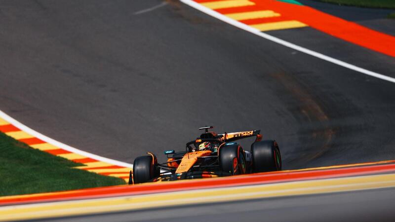 F1. Prima fila McLaren al GP del Belgio, Andrea Stella: &quot;Norris e Piastri perfetti. Ma occhio a Leclerc e al primo giro: saremo esposti&quot;