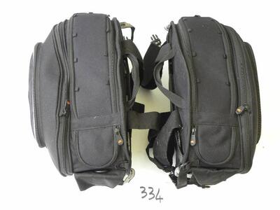 Coppia borse/valigie laterali universali morbide e kappa