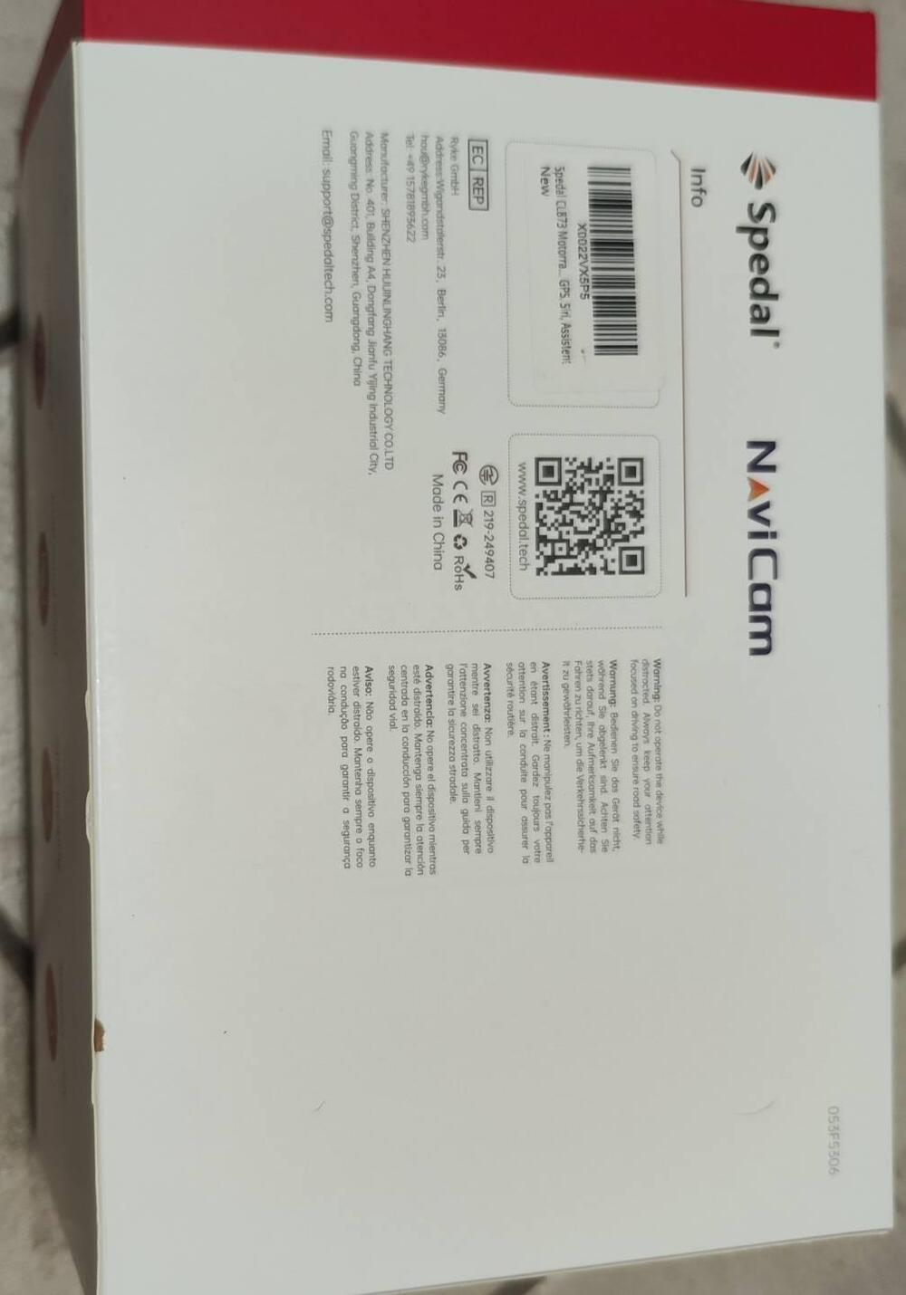 Carplay moto SPEDAL CL 873 A Parts (3)