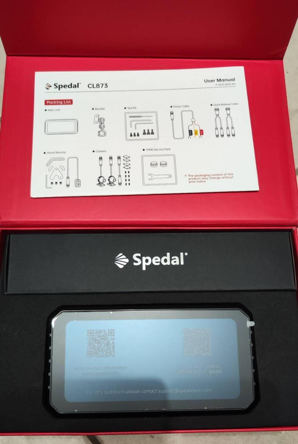 Carplay moto SPEDAL CL 873 A Parts (4)