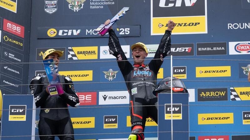 Dunlop CIV 2025, Misano. Le gare del sabato: in Moto3 capolavoro di Marcos Ruda [RISULTATI]
