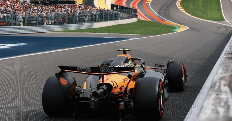 F1, GP Belgio: le ali posteriori fanno la differenza. Le scelte tecniche di Red Bull e McLaren a confronto