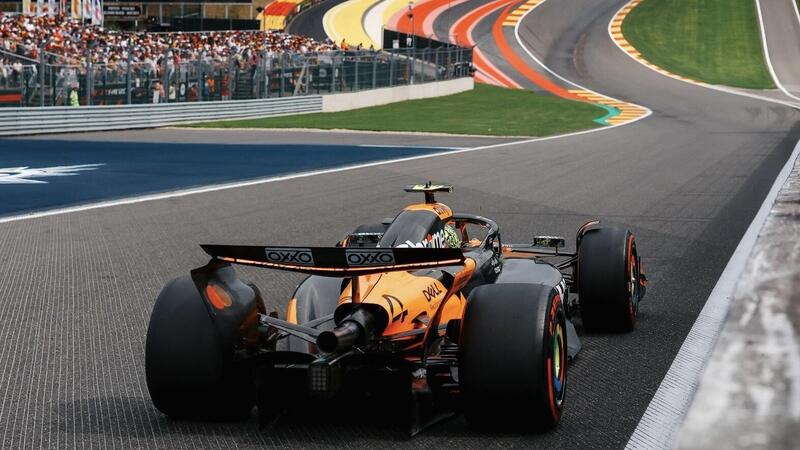 F1, GP Belgio: le ali posteriori fanno la differenza. Le scelte tecniche di Red Bull e McLaren a confronto