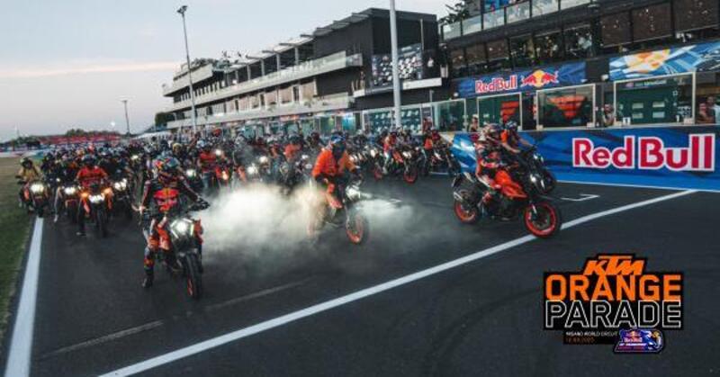 KTM Orange Parade Misano
