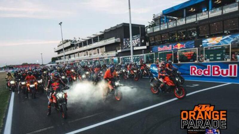 KTM Orange Parade Misano