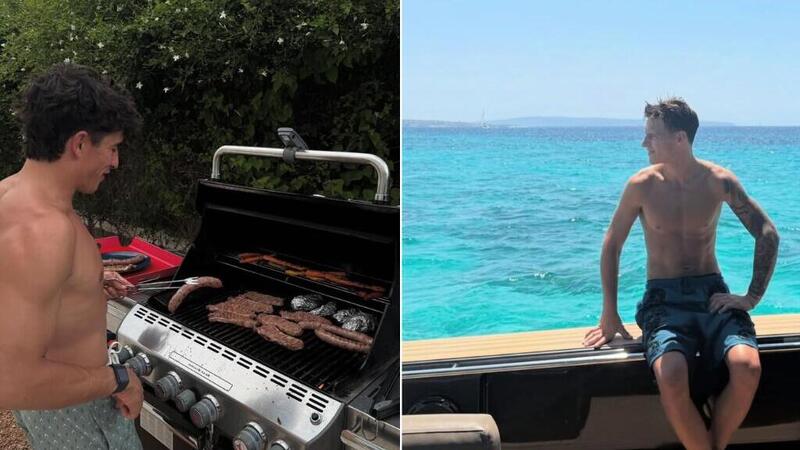 MotoGP 2025. Vacanze estive a due velocit&agrave; per i piloti del Motomondiale: c&#039;&egrave; chi fa festa e chi non molla [GALLERY]