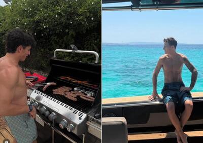 MotoGP 2025. Vacanze estive a due velocità per i piloti del Motomondiale: c'è chi fa festa e chi non molla [GALLERY]