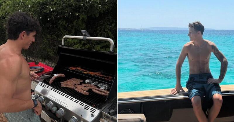 MotoGP 2025. Vacanze estive a due velocit&agrave; per i piloti del Motomondiale: c&#039;&egrave; chi fa festa e chi non molla [GALLERY]