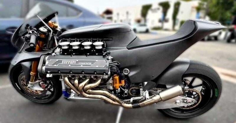 La HF355 &egrave; viva! Ecco il video della moto con il V8 Ferrari [VIDEO]