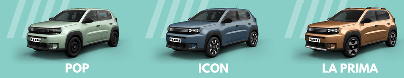 Allestimenti di nuova Fiat Grande Panda Hybrid