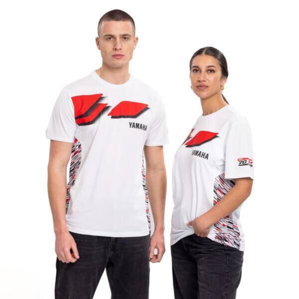 TRIMBOLIMOTO T-SHIRT MAGLIA YAMAHA 70TH ANNIVERSAR