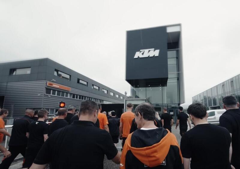 Ripresa produttiva per KTM: gli stabilimenti di Mattighofen tornano operativi