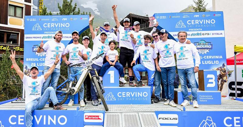Polini fa tripletta: &egrave; dominio alla Coppa del Mondo E-Enduro 2025
