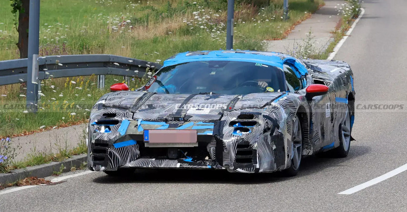 Ferrari SF90: la nuova erede sar&agrave; una belva ibrida da oltre 1.000 CV e tre motori elettrici [Foto Spia]