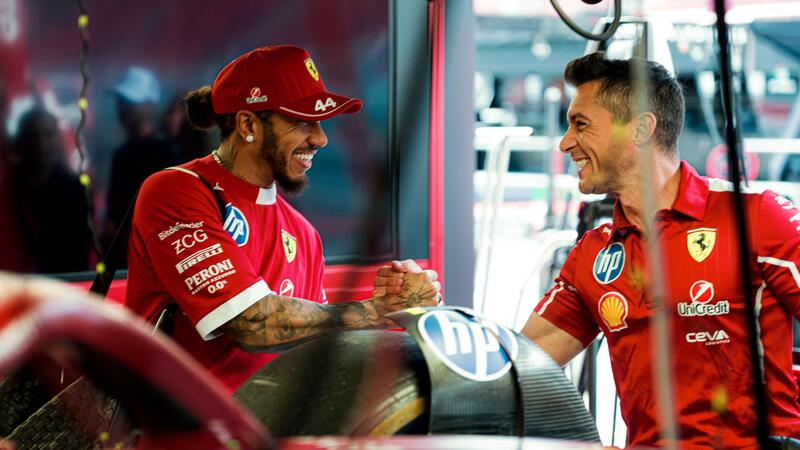 F1. GP Ungheria, Hamilton: &quot;Vasseur &egrave; l&rsquo;uomo giusto per la Ferrari. Questo team ha tutto per vincere&quot;