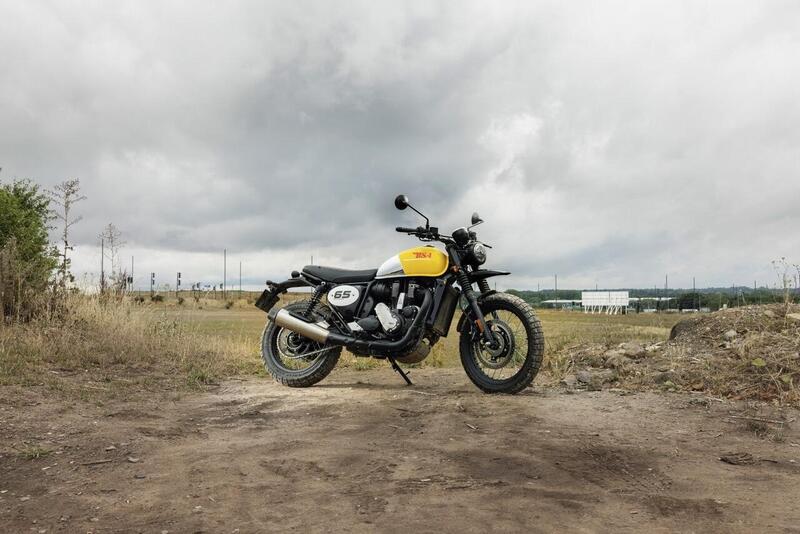 La nuova BSA Scrambler 650