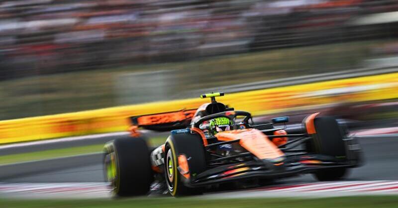 F1. GP Ungheria, i risultati della FP2: McLaren e Norris dominano ancora, Red Bull allo sbando con Verstappen in 14esima posizione 