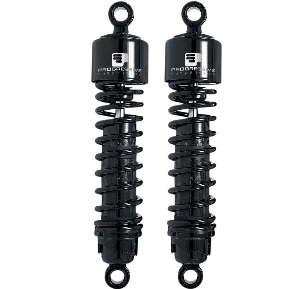 Ammortizzatori 12" neri Progressive Suspension 412