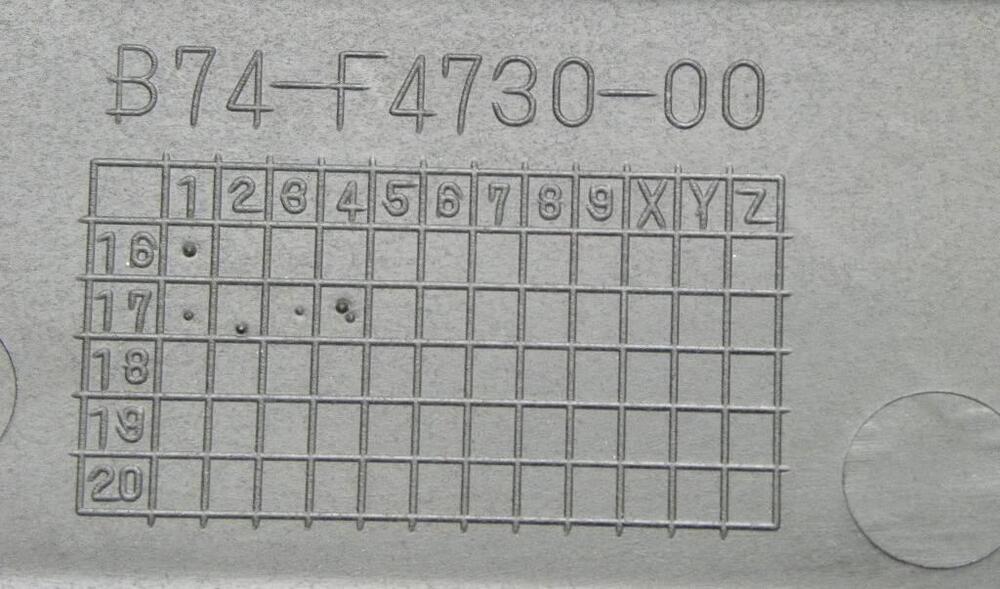 Sella Yamaha X-Max 250/300i (n. 241), cod: B74-F47 (6)