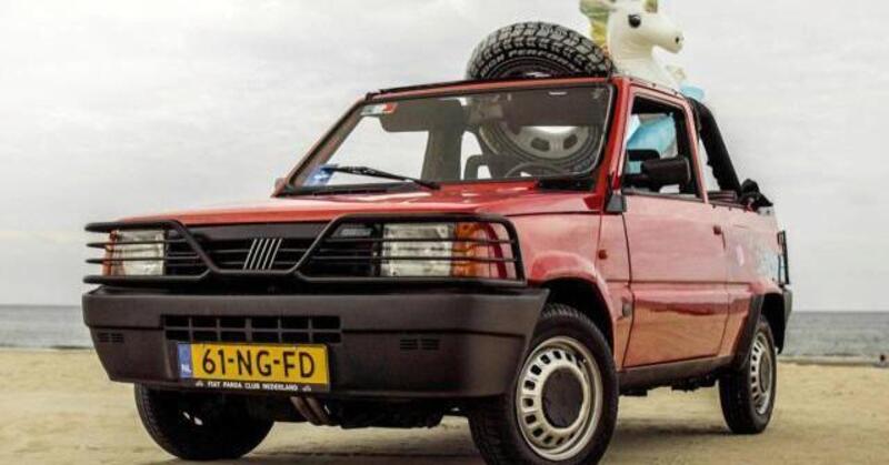 Fiat Panda Cabrio: la decappottabile pi&ugrave; simpatica d&rsquo;Olanda &egrave; in vendita