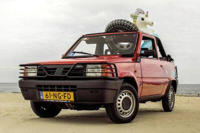 Fiat Panda Cabrio: la decappottabile pi&ugrave; simpatica d&rsquo;Olanda &egrave; in vendita