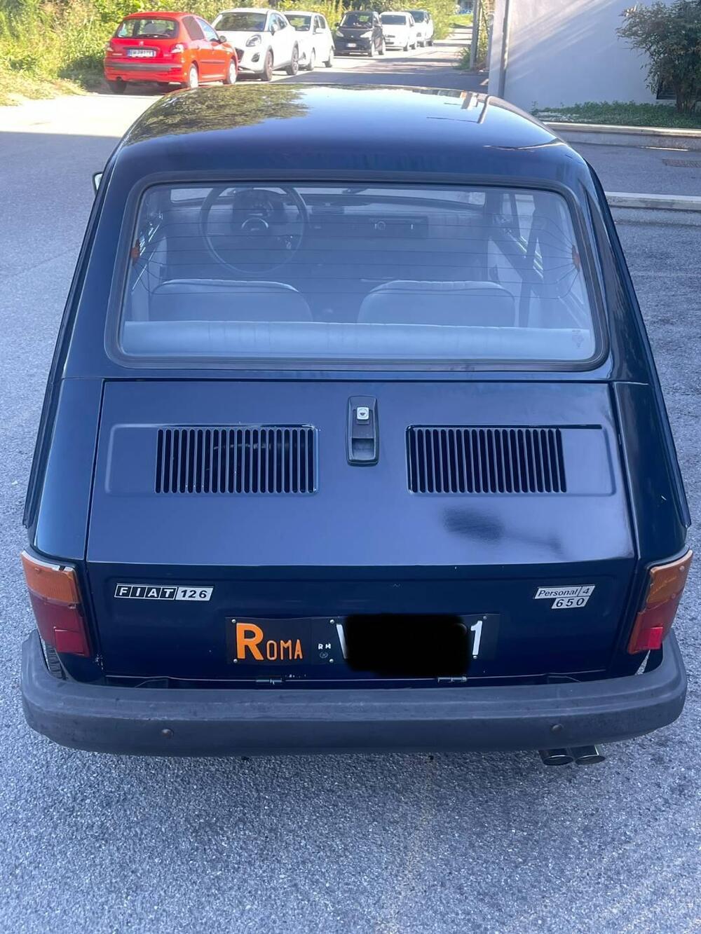 Fiat 126 P4 d'epoca a Milano (2)