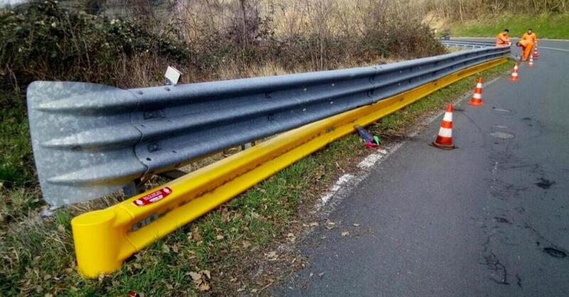 Guardrail salva motociclisti