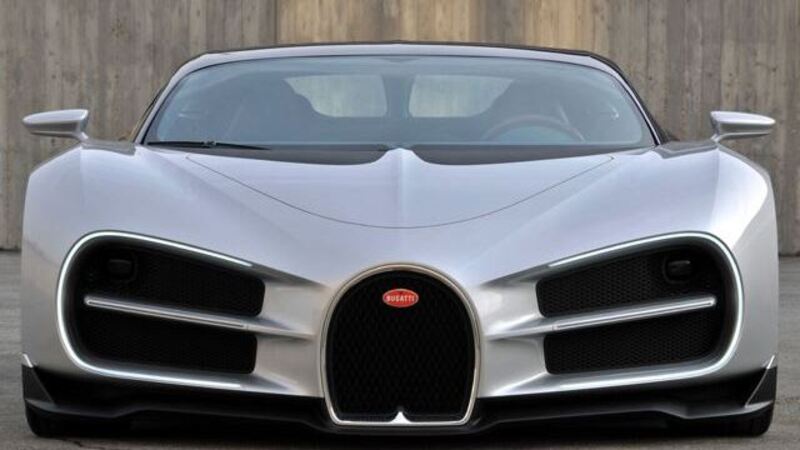 Bugatti Chiron: ecco il design del frontale che fu scartato dai dirigenti