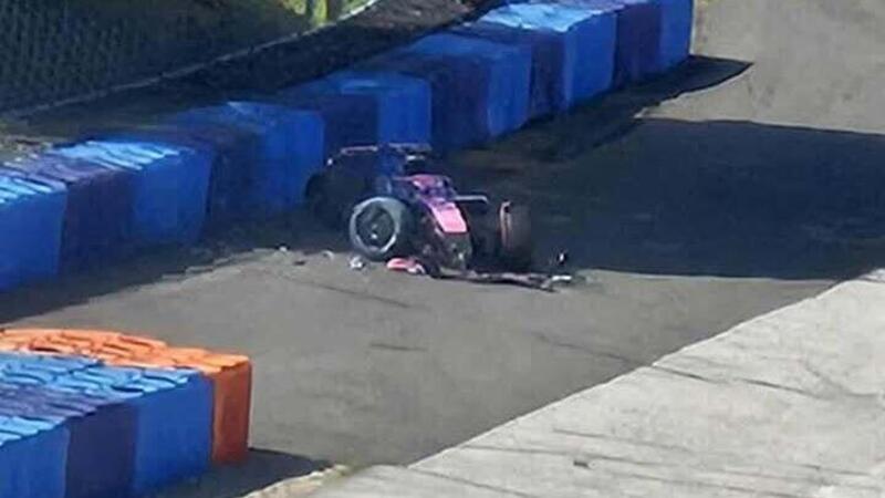F1, Test in Ungheria: Colapinto a muro nei test Pirelli 2026. Danni gravi alla vettura, ma il pilota sta bene