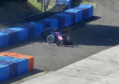 F1, Test in Ungheria: Colapinto a muro nei test Pirelli 2026. Danni gravi alla vettura, ma il pilota sta bene