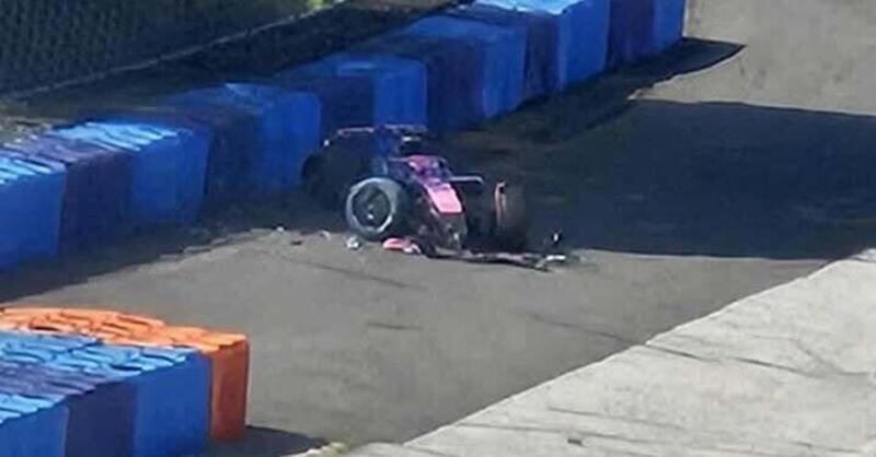 F1, Test in Ungheria: Colapinto a muro nei test Pirelli 2026. Danni gravi alla vettura, ma il pilota sta bene