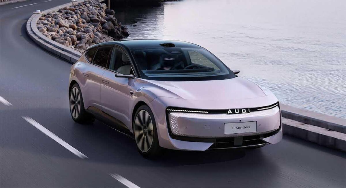 Audi E5 Sportback: al via i preordini in Cina dal 18 agosto per la nuova elettrica shooting brake