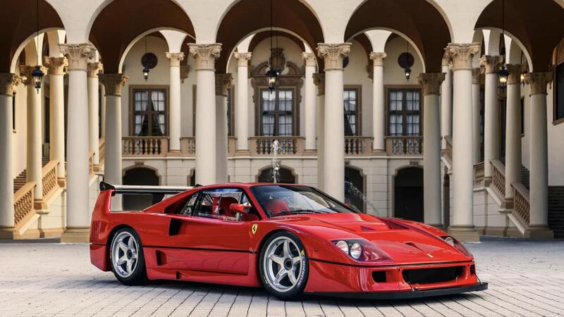 Ferrari F40 LM, la leggenda da 11 milioni che ha sbancato a Monterey