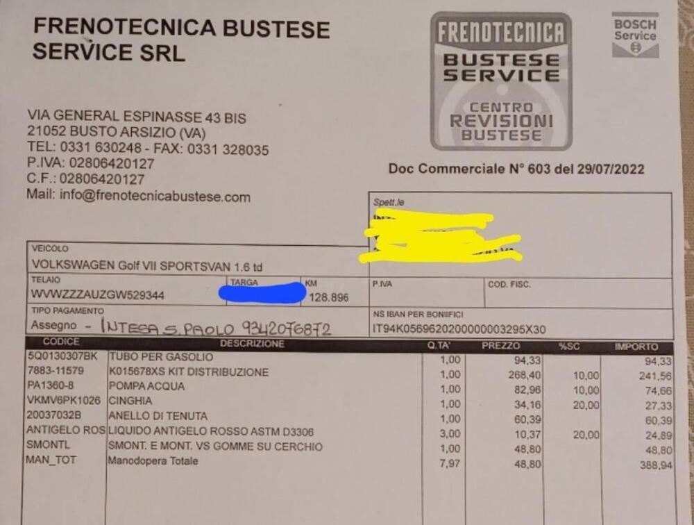 Volkswagen Golf usata a Varese (9)