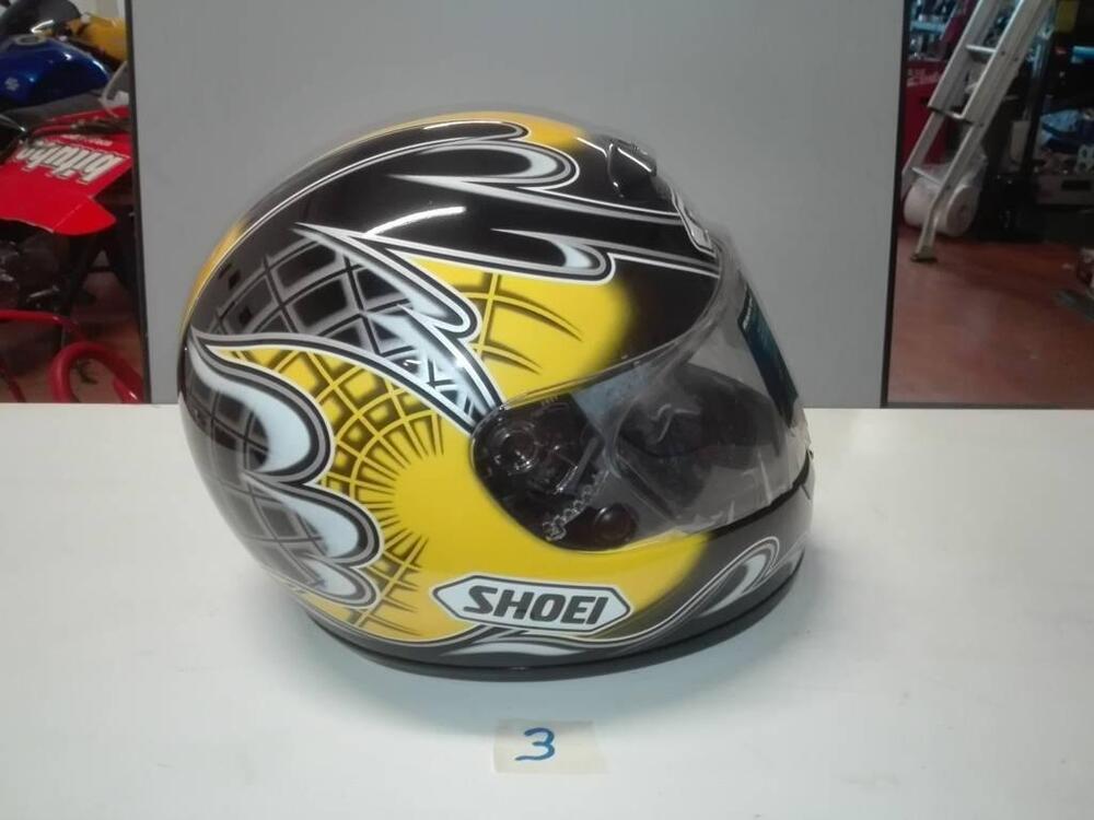 Casco Shoei Raid Pyro giallo (4)