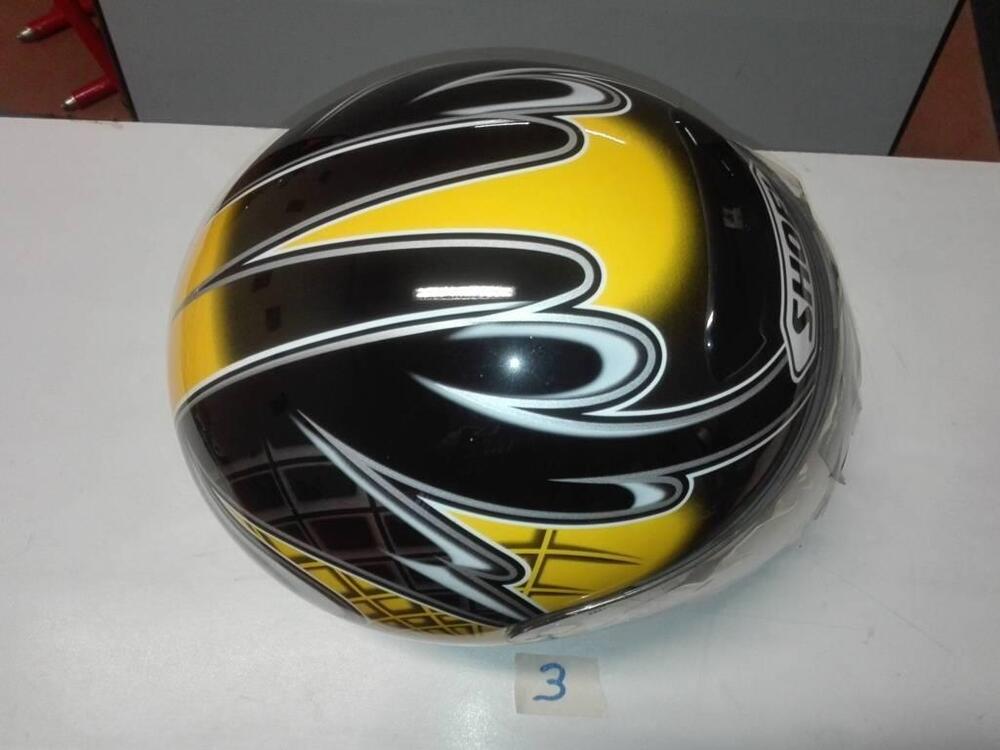 Casco Shoei Raid Pyro giallo (5)