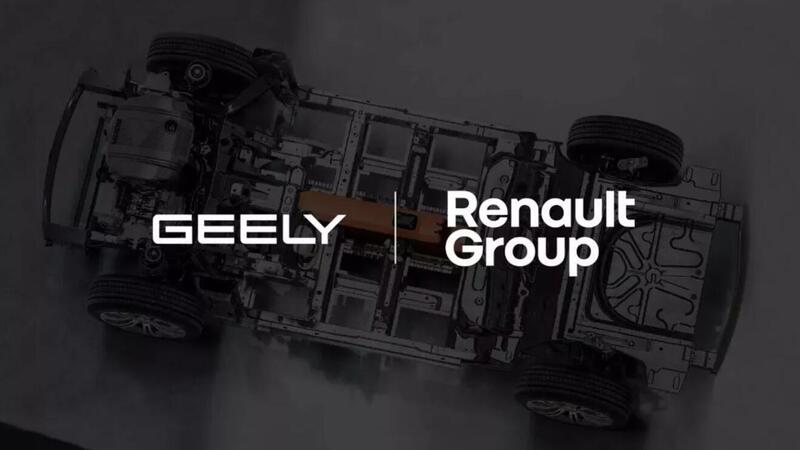 Renault e Geely insieme per una nuova famiglia di SUV elettrici e plug-in