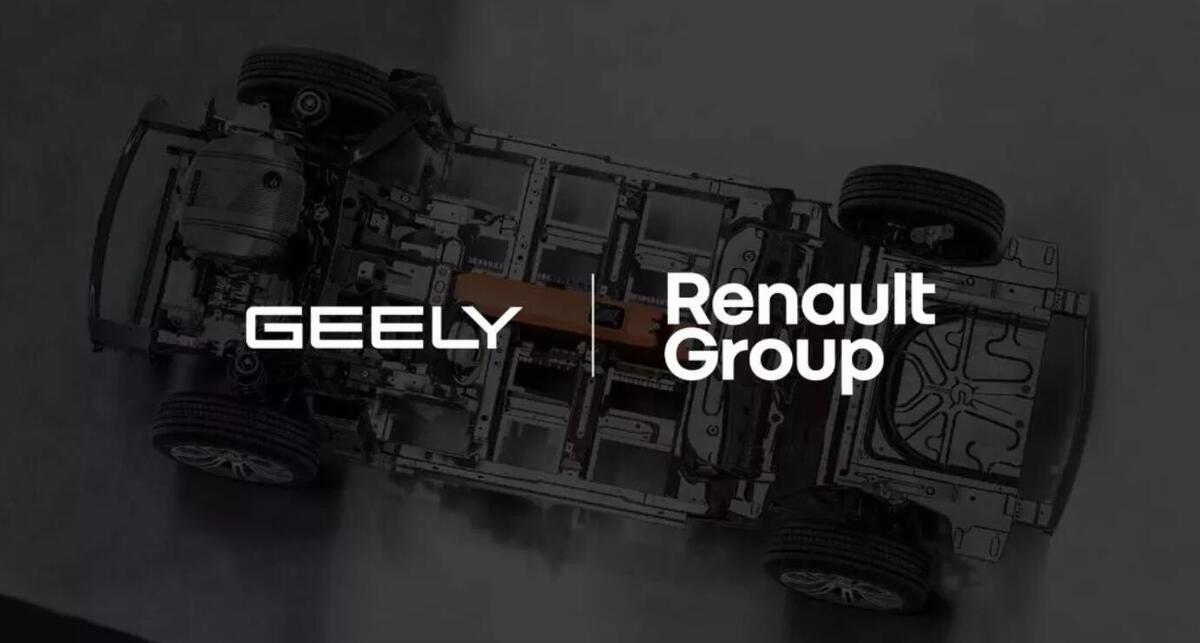 Renault e Geely insieme per una nuova famiglia di SUV elettrici e plug-in