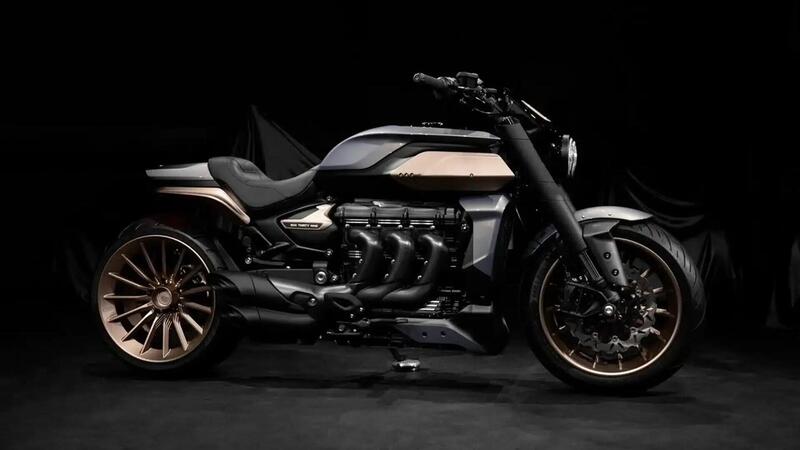 Arte e potenza: la Rocket 3 diventa scultura su due ruote by Box39