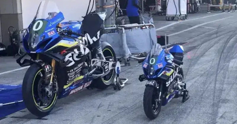 Suzuki: una mini GSX‑R elettrica a sorpresa a Suzuka