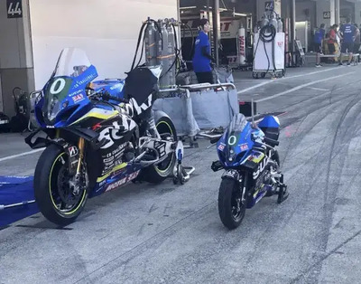 Suzuki: una mini GSX‑R elettrica a sorpresa a Suzuka