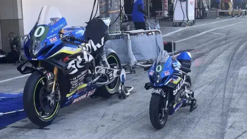 Suzuki: una mini GSX‑R elettrica a sorpresa a Suzuka