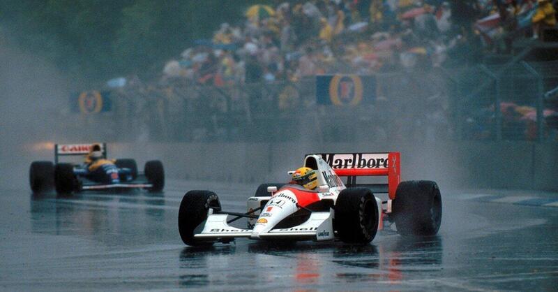 F1 sul bagnato: perch&eacute; oggi la visibilit&agrave; e le vetture impediscono gare come ai tempi di Senna e Schumacher