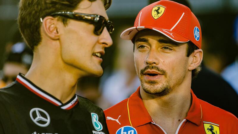 F1, Russell e Leclerc come Michael Schumacher: &quot;Ha vinto il primo titolo con Ferrari dopo anni. Abbiamo ancora tempo&quot;