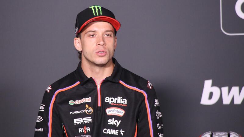 MotoGP 2025. GP di Austria. Marco Bezzecchi: &quot;L&rsquo;obiettivo &egrave; raggiungere la vetta e adesso alla vetta c&rsquo;&egrave; Marc Marquez&quot;