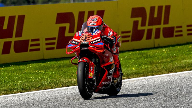 MotoGP 2025. GP di Austria. Pre-qualifiche: ancora Marc Marquez 1&deg;, poi Pedro Acosta e Pecco Bagnaia, male Aprilia [RISULTATI]