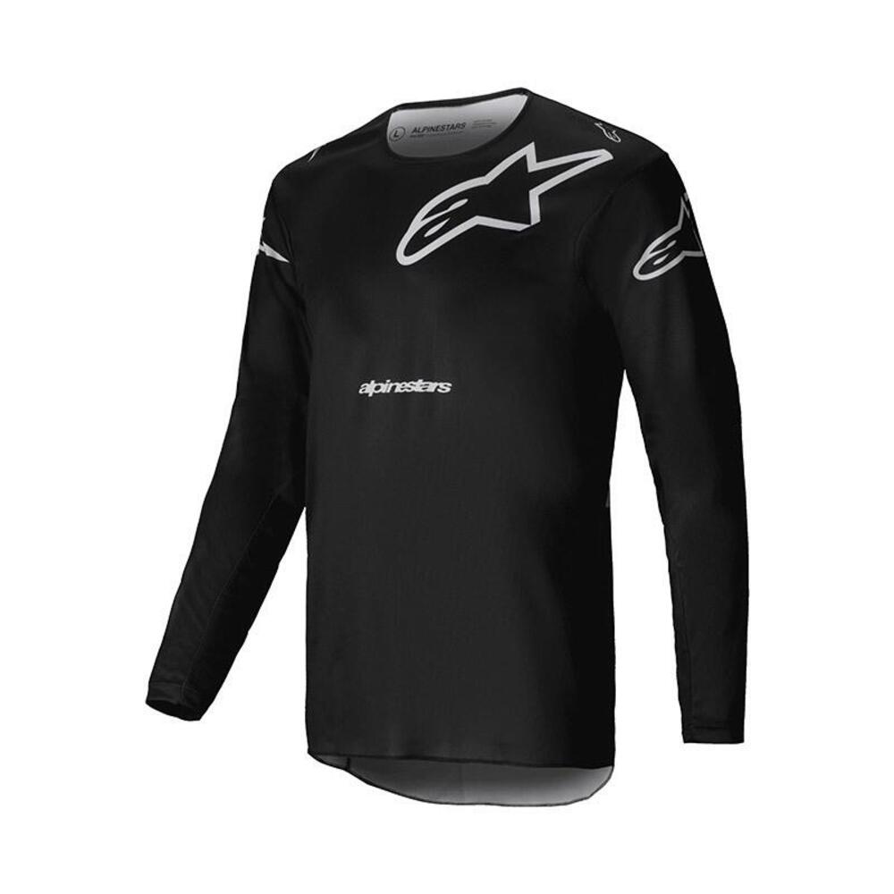 Maglia Cross Alpinestars Racer Graphite Nero Grigi