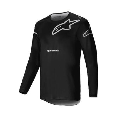 Maglia Cross Alpinestars Racer Graphite Nero Grigi