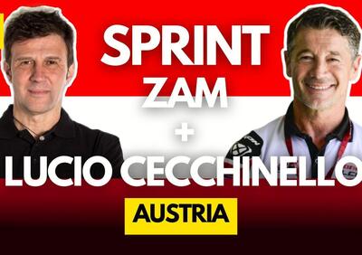 MotoGP 2025. GP di Austria. La Sprint con Zam e Lucio Cecchinello - DIRETTA 18,30 [VIDEO]